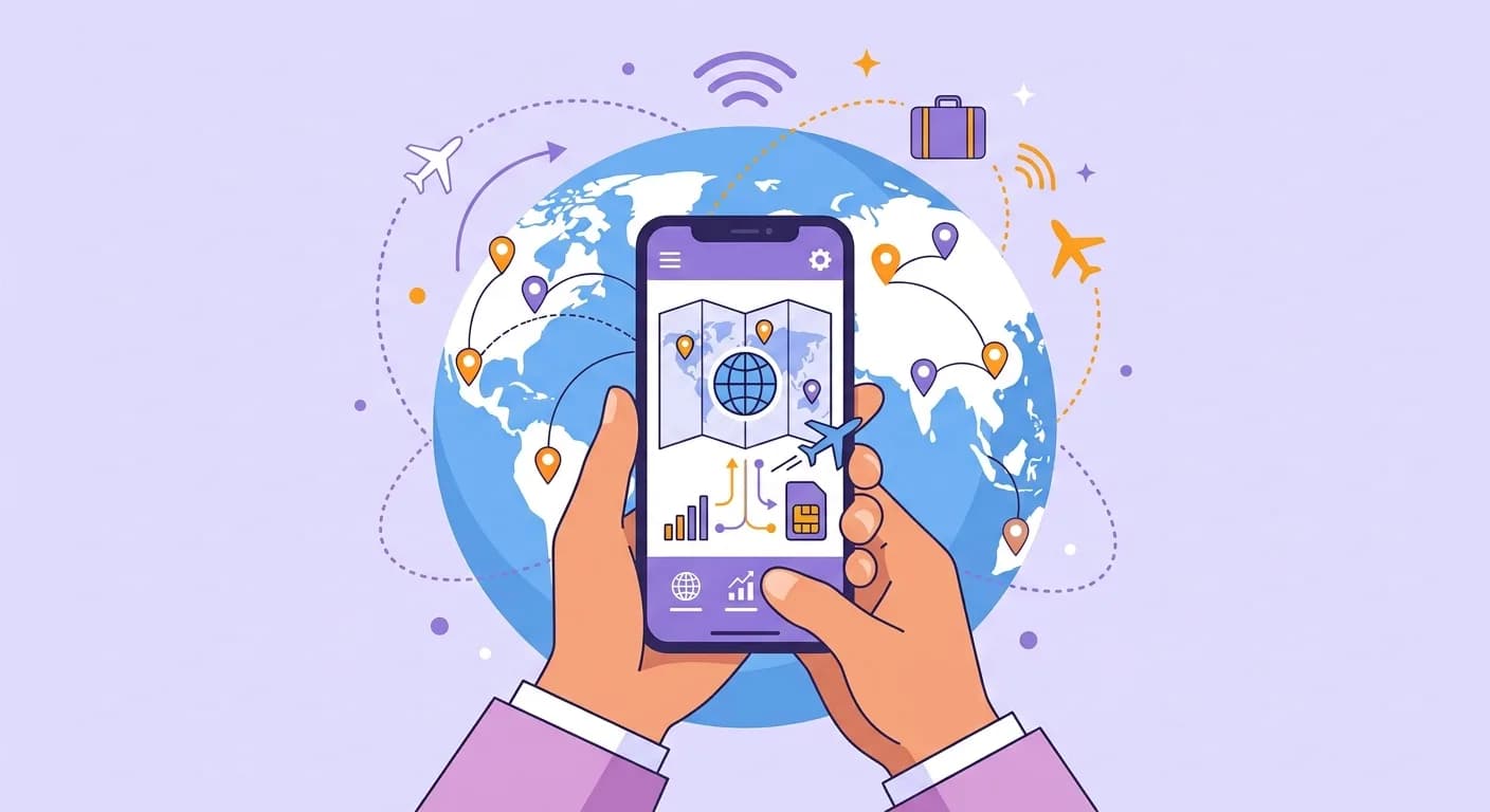 Download the Jetpac eSIM app for iOS and Android